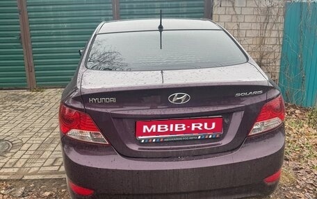 Hyundai Solaris II рестайлинг, 2011 год, 650 000 рублей, 1 фотография