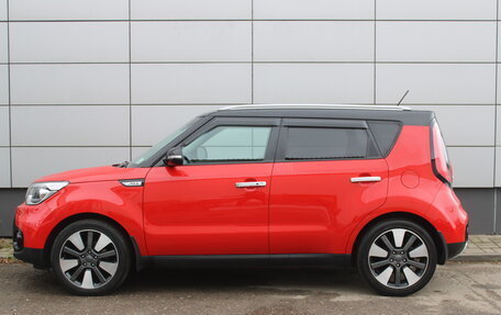 KIA Soul II рестайлинг, 2017 год, 1 436 000 рублей, 5 фотография