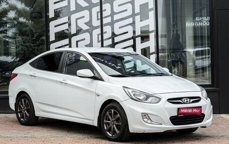 Hyundai Solaris II рестайлинг, 2011 год, 865 000 рублей, 1 фотография