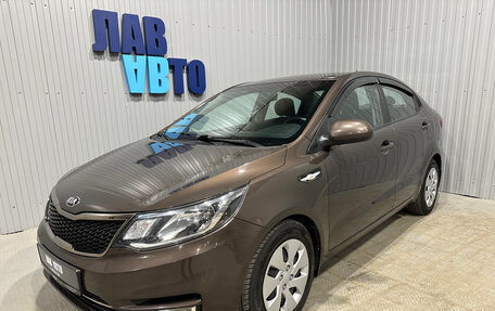 KIA Rio III рестайлинг, 2016 год, 999 000 рублей, 1 фотография