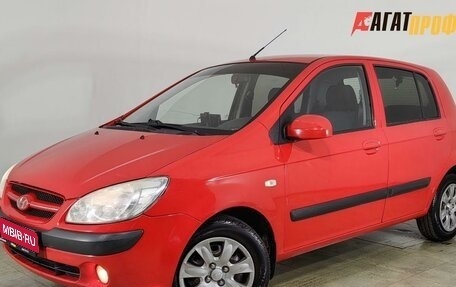 Hyundai Getz I рестайлинг, 2008 год, 530 000 рублей, 1 фотография