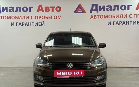 Volkswagen Polo VI (EU Market), 2016 год, 1 148 600 рублей, 2 фотография
