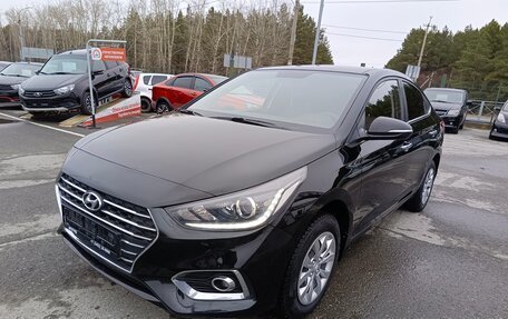 Hyundai Solaris II рестайлинг, 2018 год, 1 396 000 рублей, 3 фотография