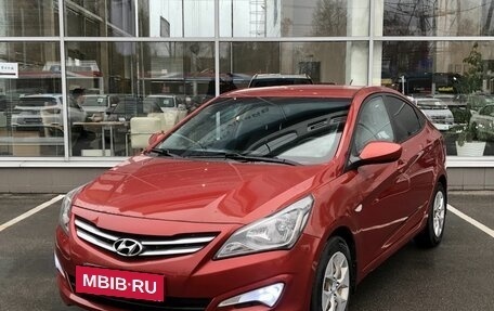 Hyundai Solaris II рестайлинг, 2014 год, 790 000 рублей, 1 фотография