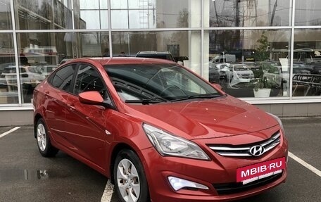 Hyundai Solaris II рестайлинг, 2014 год, 790 000 рублей, 3 фотография