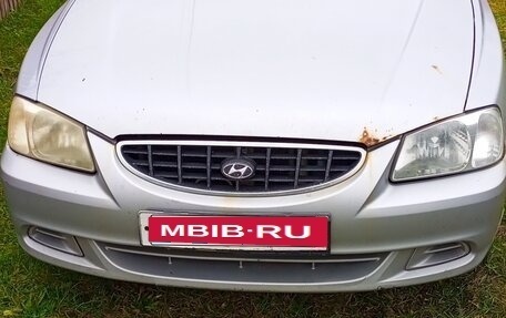 Hyundai Accent II, 2002 год, 150 000 рублей, 3 фотография