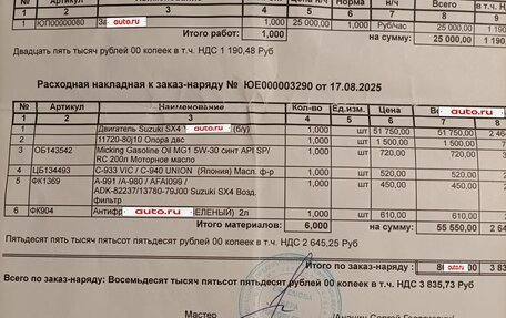 Suzuki SX4 II рестайлинг, 2006 год, 475 000 рублей, 19 фотография