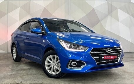 Hyundai Solaris II рестайлинг, 2017 год, 1 100 000 рублей, 3 фотография