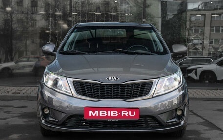 KIA Rio III рестайлинг, 2014 год, 837 000 рублей, 2 фотография