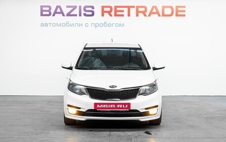 KIA Rio III рестайлинг, 2015 год, 969 000 рублей, 3 фотография
