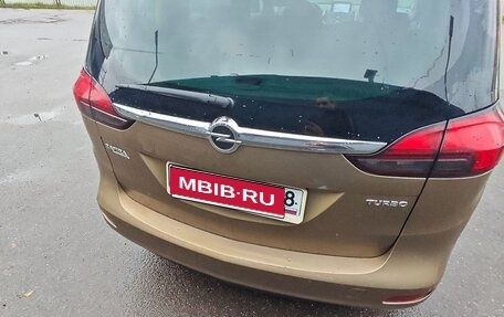 Opel Zafira C рестайлинг, 2013 год, 900 000 рублей, 4 фотография