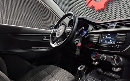 KIA Rio IV, 2019 год, 1 155 000 рублей, 24 фотография