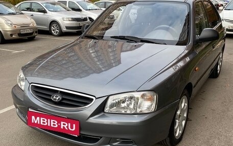 Hyundai Accent II, 2004 год, 585 000 рублей, 6 фотография