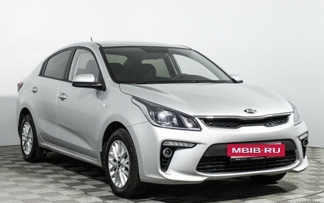 KIA Rio IV, 2019 год, 1 299 777 рублей, 3 фотография