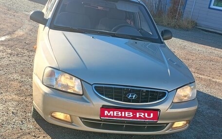 Hyundai Accent II, 2004 год, 380 000 рублей, 1 фотография