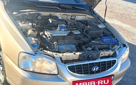 Hyundai Accent II, 2004 год, 380 000 рублей, 14 фотография