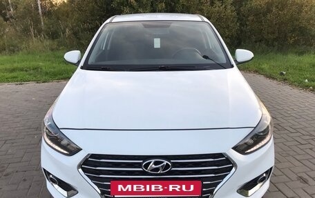 Hyundai Solaris II рестайлинг, 2018 год, 1 550 000 рублей, 30 фотография