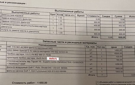 Volkswagen Tiguan II, 2017 год, 1 850 000 рублей, 15 фотография