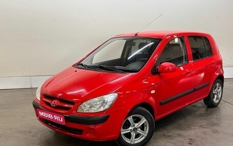 Hyundai Getz I рестайлинг, 2008 год, 555 000 рублей, 1 фотография