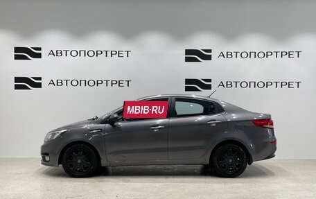KIA Rio III рестайлинг, 2015 год, 949 000 рублей, 4 фотография