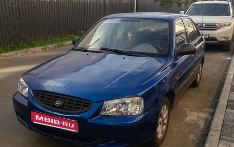 Hyundai Accent II, 2003 год, 185 000 рублей, 1 фотография