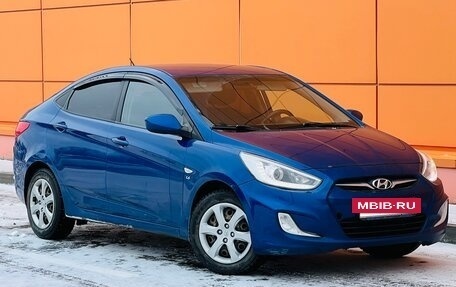Hyundai Solaris II рестайлинг, 2013 год, 479 000 рублей, 23 фотография