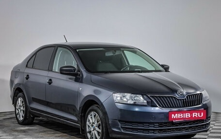 Skoda Rapid I, 2016 год, 649 000 рублей, 3 фотография