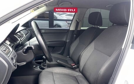 Skoda Rapid I, 2014 год, 1 029 000 рублей, 15 фотография