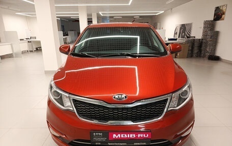 KIA Rio III рестайлинг, 2016 год, 920 000 рублей, 2 фотография