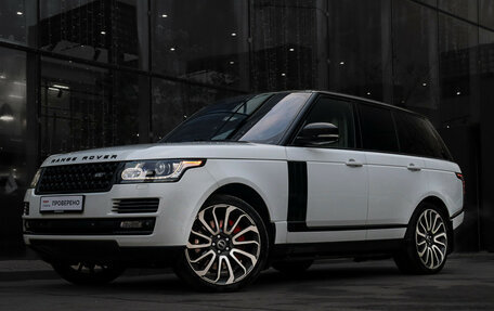 Land Rover Range Rover IV рестайлинг, 2014 год, 3 450 000 рублей, 24 фотография