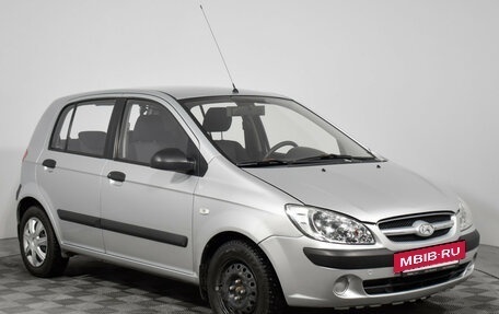 Hyundai Getz I рестайлинг, 2007 год, 590 000 рублей, 3 фотография