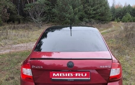 Skoda Rapid I, 2016 год, 1 250 000 рублей, 17 фотография