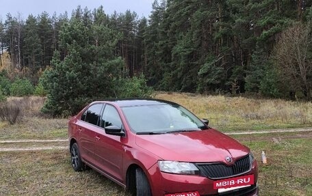 Skoda Rapid I, 2016 год, 1 250 000 рублей, 14 фотография