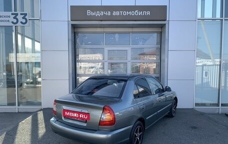 Hyundai Accent II, 2005 год, 390 000 рублей, 5 фотография