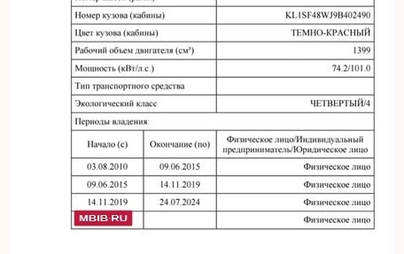 Chevrolet Aveo III, 2009 год, 490 000 рублей, 10 фотография