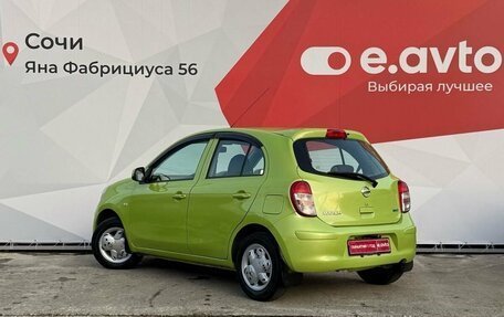 Nissan March IV, 2010 год, 600 000 рублей, 6 фотография