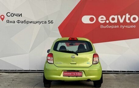 Nissan March IV, 2010 год, 600 000 рублей, 5 фотография