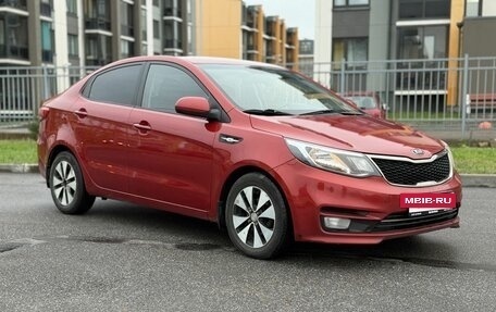 KIA Rio III рестайлинг, 2015 год, 910 000 рублей, 3 фотография