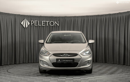Hyundai Solaris II рестайлинг, 2011 год, 740 000 рублей, 3 фотография