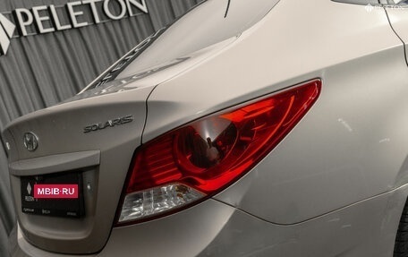 Hyundai Solaris II рестайлинг, 2011 год, 740 000 рублей, 21 фотография