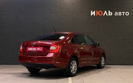 Skoda Rapid I, 2015 год, 1 100 000 рублей, 5 фотография