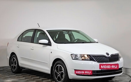 Skoda Rapid I, 2015 год, 1 199 000 рублей, 4 фотография