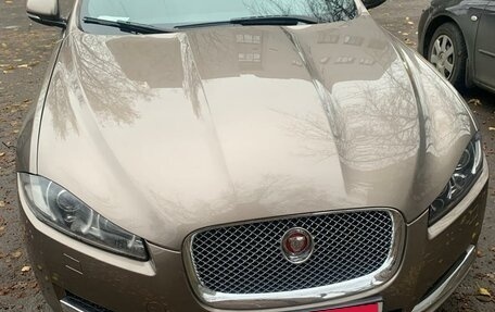 Jaguar XF I рестайлинг, 2014 год, 2 100 000 рублей, 1 фотография