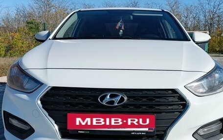 Hyundai Solaris II рестайлинг, 2017 год, 1 320 000 рублей, 19 фотография