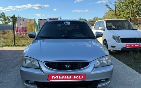 Hyundai Accent II, 2004 год, 500 000 рублей, 1 фотография