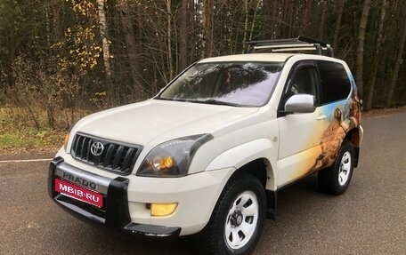 Toyota Land Cruiser Prado 120 рестайлинг, 2003 год, 970 000 рублей, 3 фотография