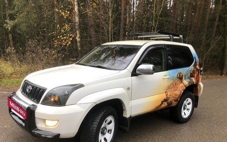 Toyota Land Cruiser Prado 120 рестайлинг, 2003 год, 970 000 рублей, 20 фотография