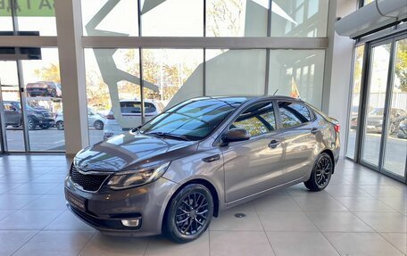 KIA Rio III рестайлинг, 2015 год, 849 000 рублей, 1 фотография