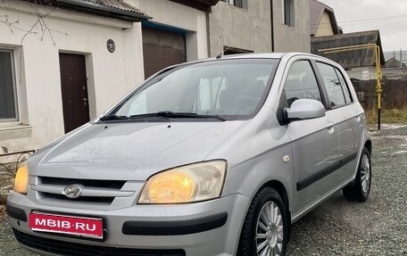Hyundai Getz I рестайлинг, 2003 год, 299 000 рублей, 1 фотография