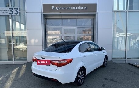 KIA Rio III рестайлинг, 2014 год, 865 000 рублей, 5 фотография